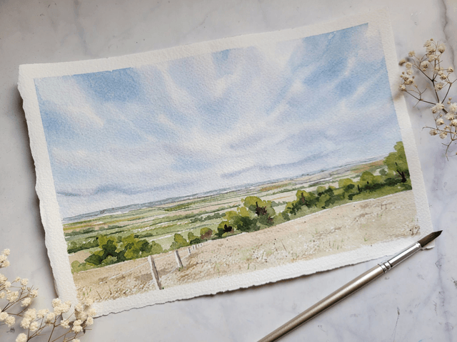 Paysage lointain