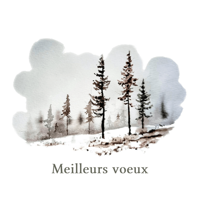 Cartes de voeux Hiver