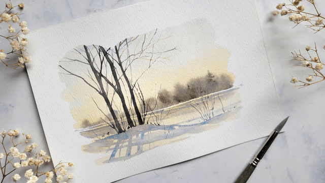 Aurore d'hiver