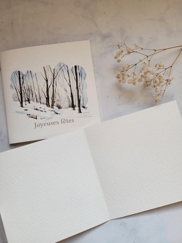 Cartes de voeux Hiver