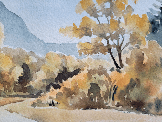 Paysage automnal