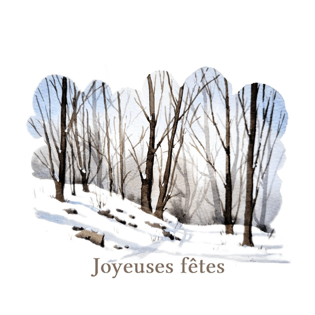 Cartes de voeux Hiver